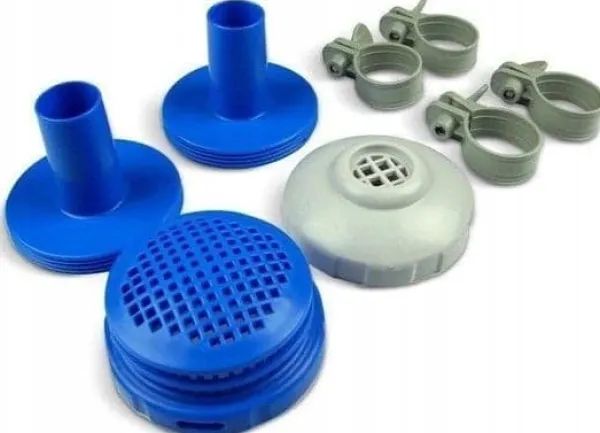 Viking Choice Intex Typ A Poolpump 3785 L/H med filter, slangar & klämman för 244-366 cm pooler