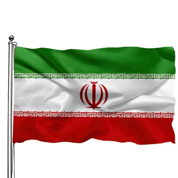 Iran Flagga - 150 x 90 cm