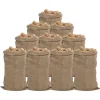 Online Jutesäckar 10 st 65x135 cm 100 % jute 340 gsm Trädgårdskorgar