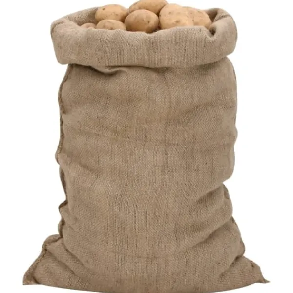 Outlet Jutesäckar 10 st 60x105 cm 100% jute 340 gsm Jord & Sand