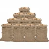 Clearance Jutesäckar 10-pack 60x105 cm - Ekologiska och multifunktionella | Material: 100% jute | Storlek: 60x105 cm Trädgårdskorgar
