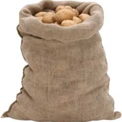 New Juteväska - - 5 st - 60x105 cm - 100% återvinningsbar - 220 g/m² Trädgårdskorgar