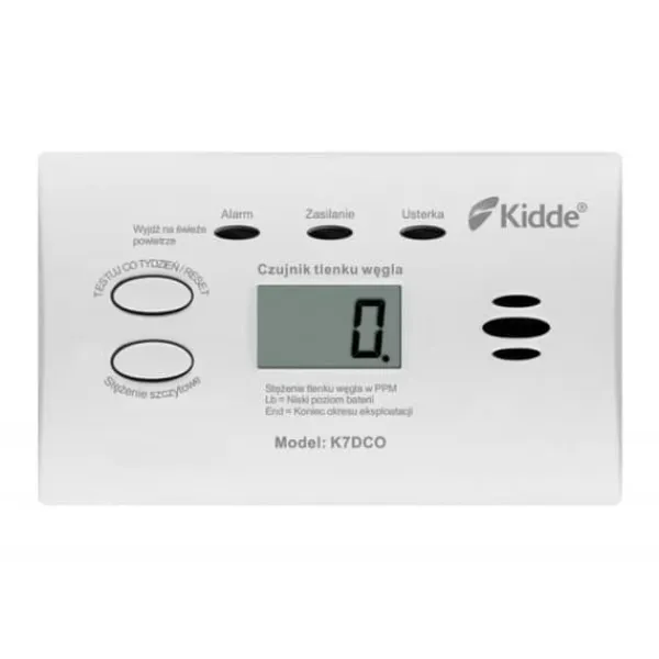 KIDDE Kolmonoxidsensor K7DCO - 0047871313402