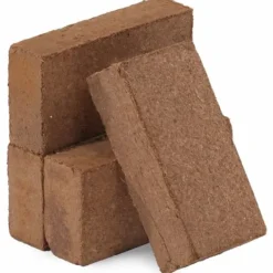 Sale Kokosfiberblock för växter - 24 st | Vikt: 15,6 kg | Ekologisk & naturlig odling Jord & Sand