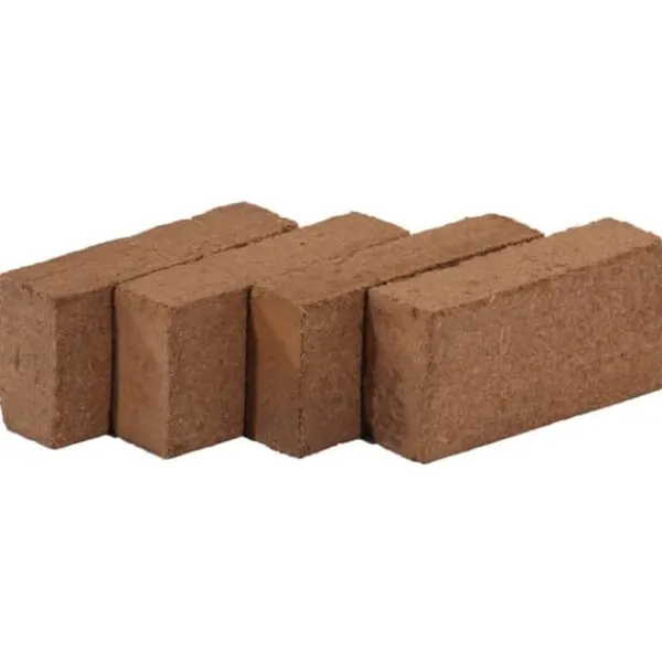 Kokosfiberblock 12-pack - Odlingsmedium för växter | Vikt: 7,8 kg | Storlek per block: 650 g