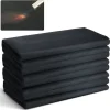 Kolfiltsvetsfilt 4-pack, 37"x36" flamskyddande, upp till 1800°F värmebeständig kolfiber brandskyddsmatta.