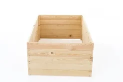 Viking Choice Kompakt 140x80x18 cm Trädgårdsbädd i furu för balkonger & terrasser