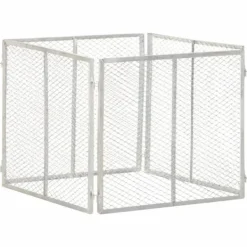 Kompost i galvaniserat järn - Optimal nedbrytning av trädgårdsavfall | Storlek: 85x85x70 cm