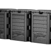 Discount KOMPOSTBIN-MODUL COMPOGREEN 1200 L SVART - PP-IKSM1200C Kompostering