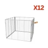 Kompostgaller 100x100x80 cm, 12 st
