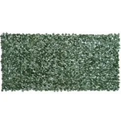 Hot Konstgjord häck 300x150 cm, mörkgrön, insynsskydd för trädgård & balkong Trädgårdsprydnader