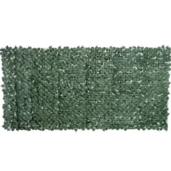 Konstgjord häck 300x150 cm, mörkgrön, insynsskydd för trädgård & balkong