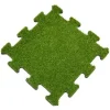 Sale Konstgräs gummiplatta 30mm - Puzzle System mittpunkt Trädgårdsprydnader