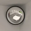 New Konvex trafikspegel inomhus svart Ø40 cm akryl Säkerhetsspeglar
