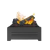 Korg Kassett 400 eldstad med vattenånga - justerbar flamhöjd - fjärrkontroll