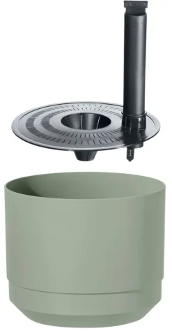 Discount Kruka m långtidsbevattn. ø 25cm Grön Paulina Krukor & Växtbehållare