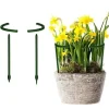 Krukstöd - Stöd för Växter & Blommor - 4 delar set - 14 cm