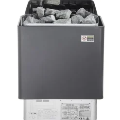 6KW Elektrisk Bastuvärmare, Spis med Digital Kontroller, för 5-9 m³ Hem Spa