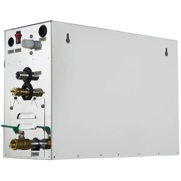 Outlet 9KW ånggenerator för SPA-rum, digital display, 35℃-55℃, bastu, hem & kommersiell ånggeneratorsats. Bastu
