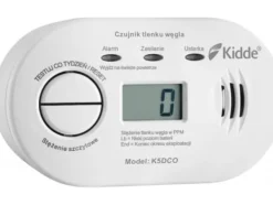 LCD-kolmonoxiddetektor K5DCO Kidde