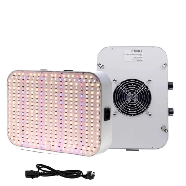 Best LED Växtlampa, Full Spektrum, Dubbel Dämpbar,120W Kit För Växt- & Örtplantering
