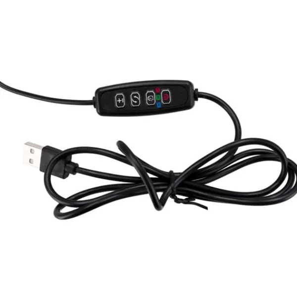 Discount LED-växtlampa 20 dioder TIMER 9 W för hemmaodling utan nätadapter Kit För Växt- & Örtplantering