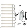 Best LED-växtlampa, fullspektrum, dimbar design,EU, 200W Kit För Växt- & Örtplantering