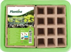 Discount Miniväxthus med två brickor på 27x20x11 cm för plantor Kit För Växt- & Örtplantering