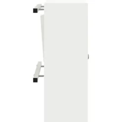 New Modern stålbrevlåda - Vattentät och säker med lås | Färg: Vit | Storlek: 30x23x55 cm Postlådor & Brevlådor