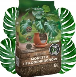 Clearance Monstera och Philodendron Jord Bigos 8L Professionellt Substrat Jord & Sand