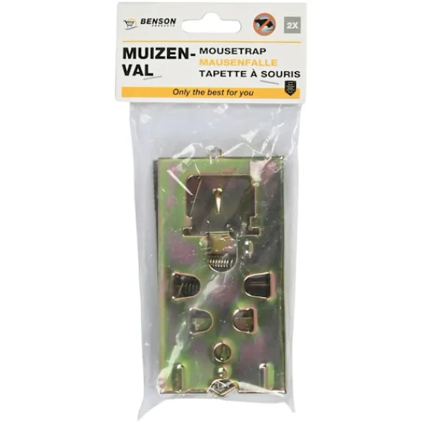 Outlet Musfälla metall 2-pack Skadedjursfällor