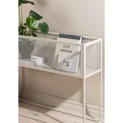 New Netz korg blomlåda 30x110cm beige. Trädgårdskorgar