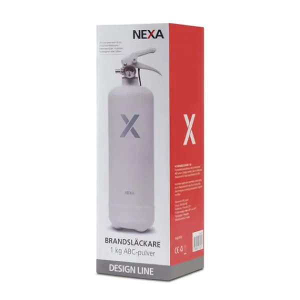 Outlet Nexa Fire & Safety Brandsläckare Vit 1kg 8A Brandsläckare