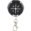 Sale 4-nyckel svart rund automatisk kopieringsgarageport trådlös fjärrkontroll (433MHZ) Skjul, Garage & Carports
