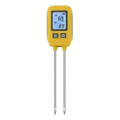 Discount OBOSOE 4-i-1 Jordmätare – PH-mätare, NPK, Fuktighet och Temperatur med LCD Display för Trädgård, Växter och Växthus Trädgårdsverktyg