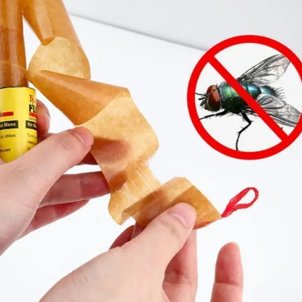 OBOSOE 16-pack Flugfälla flugfångare flugpapper rulle