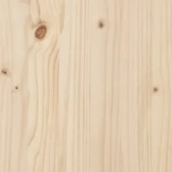 Odlingslåda i massivt furuträ - Robust och rymlig | Storlek: 110x60x45,5 cm | Färg: Natur