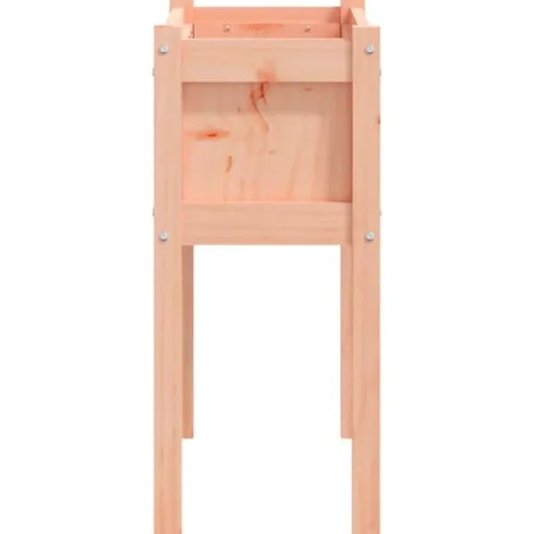 Odlingslåda med ben i Douglas - Planteringslåda | Storlek: 70x31x70 cm | Färg: Träbeige