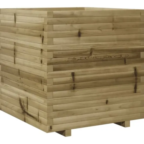 vidaXL Odlingslåda 70x70x72 cm impregnerat furu