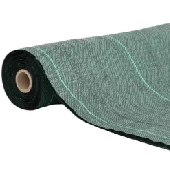 vidaXL Ogräsmatta grön 2x150 m PP