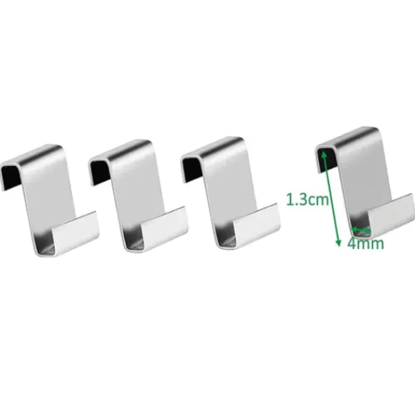 25-pack fästklämmor för växthusglas