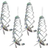 Sale 4-pack Reflekterande Fågelskrämmande 45 cm - Reflekterande & Vinddriven för Trädgård/Balkong | Skrämmer Fåglar Naturligt För Fåglar & Småvilt