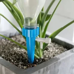 Best Paket med 10 automatiska bevattningsset, växtbevattningsanordningar för krukväxter, trädgårdsväxter, blomvattning Bevattning