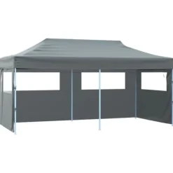 Outlet Partytält & paviljoner - Living Pop-Up hopfällbart partytält med sidoväggar 3x6 m antracit Tält & Lusthus