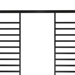 New Paviljong med infällbart tak 3x4 m - Stabil utomhusstruktur | Färg: Gräddvit | Storlek: 3x4x2,3 m Valvbågar, Spaljéer, Bersåer & Pergolor