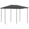 vidaXL Paviljong 3x4x2,6 m antracit 160 g/m²