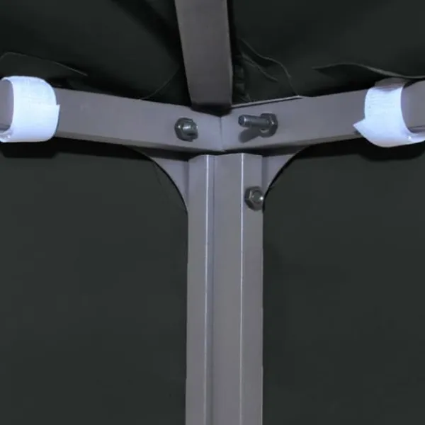 Paviljongtak med ventilering 310 g/m² 4x3 m svart - Paviljong - Paviljonger - Home & Living