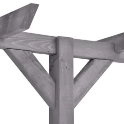 Pergola - - 400x40x205 cm - Imregnerad furu - Vädertålig - Modern design Valvbågar, Spaljéer, Bersåer & Pergolor