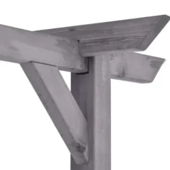 Pergola - - 400x40x205 cm - Imregnerad furu - Vädertålig - Modern design Valvbågar, Spaljéer, Bersåer & Pergolor