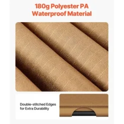 Clearance Pergola, 304,8x304,8x254 cm, Beige, Metall Valvbågar, Spaljéer, Bersåer & Pergolor